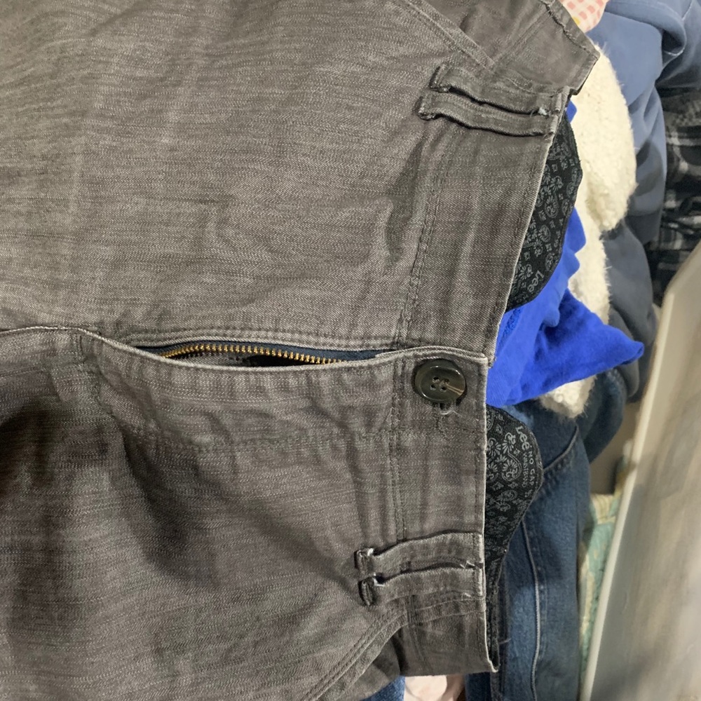 Gray pants